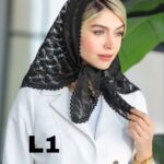 مینی اسکارف ۳گوش گیپور (30833)