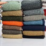 شال پلیسه برشکاه دور نوار (30841)