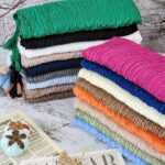 شال پلیسه نخی بهاره(30846)