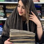 شال پلیسه رته طرحدار(30866)