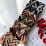 شال پلیسع نخی منگوله دار (30889)