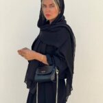 شال ژان ژان مشکی (31125)