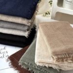 شال حصیری چهارطرف ریش (30924)