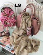 شال ابریشم پاپیونی وارداتی (30929) - Image 10