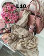 شال ابریشم پاپیونی وارداتی (30929) - Image 11
