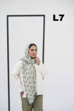 شال پلیسه نخی منگوله دار (30932) - Image 7