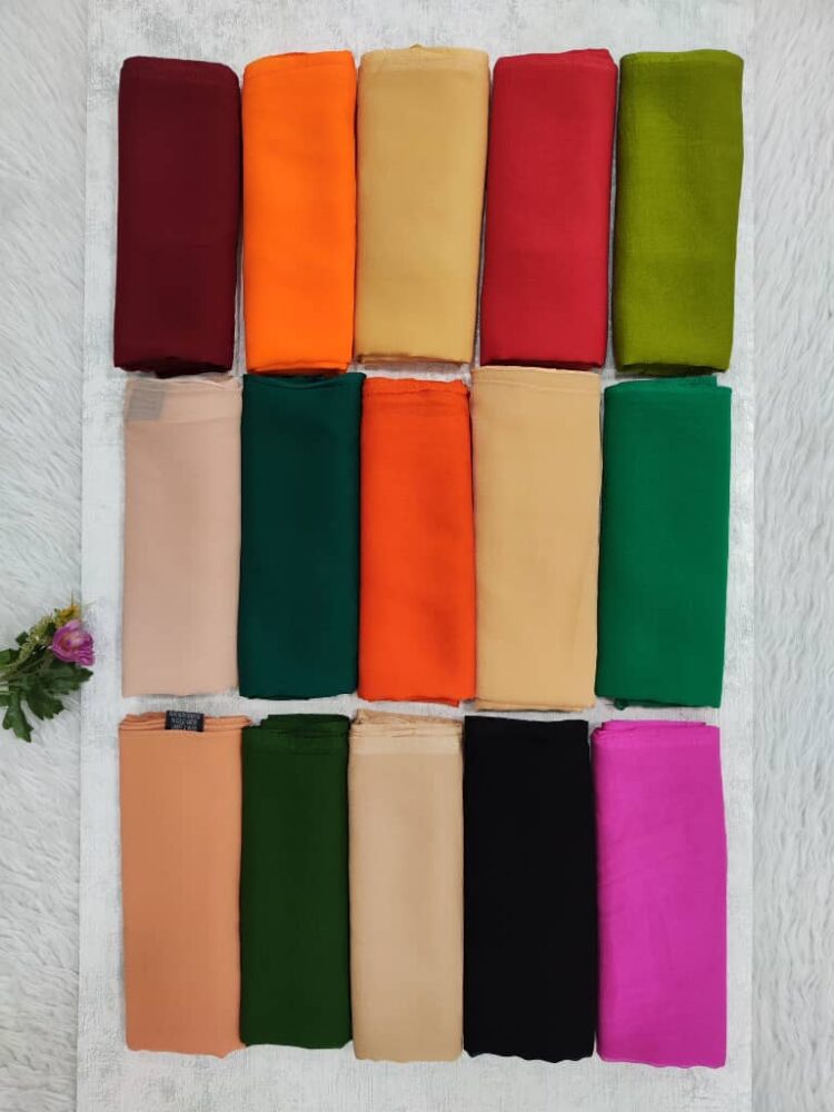 شال حریر هندی مزونی(30972)