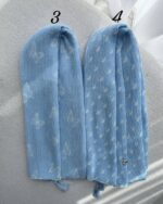 شال پلیسه برشکاه ابی (30982) - Image 7
