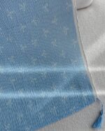 شال پلیسه برشکاه ابی (30982) - Image 6