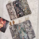 شال پلیسه گلریزمنگوله دار (30989)