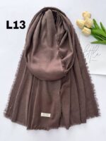 شال پفکی چهار طرف ریش (30992) - Image 3