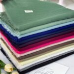 شال پفکی چهار طرف ریش (30992)