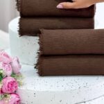 شال برشکاه چهار طرف ریش(30993)