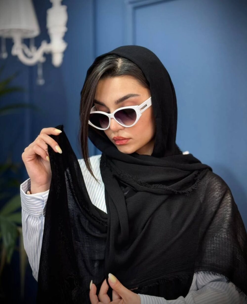 شال فلوارنس ریپشه پرزی(30998) - Image 3