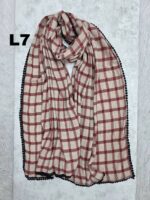 شال چهارخونه دور عدسی(31119) - Image 10
