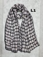 شال چهارخونه دور عدسی(31119) - Image 4