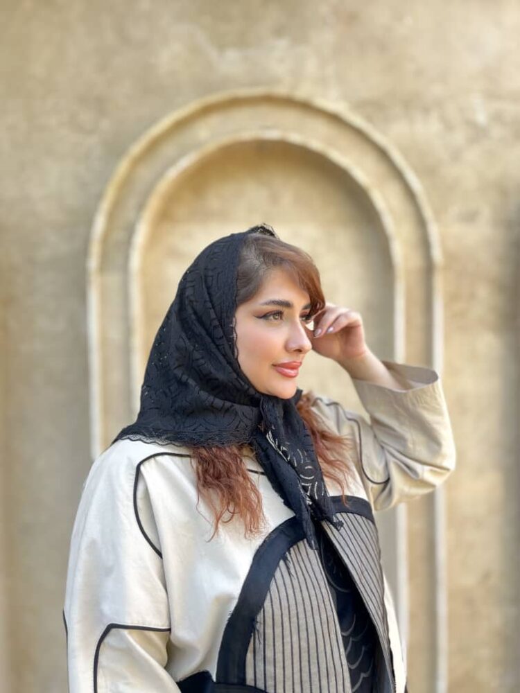 مینی اسکارف ۳گوش گیپور(31129)