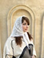 مینی اسکارف ۳گوش گیپور(31129) - Image 6