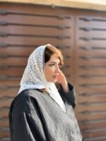 مینی اسکارف ۳گوش گیپور(31129) - Image 3