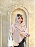 شال پفکی زارا منگوله دار(31131) - Image 5