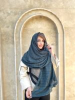 شال پفکی زارا منگوله دار(31131) - Image 3