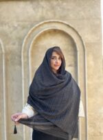 شال پفکی زارا منگوله دار(31131) - Image 2