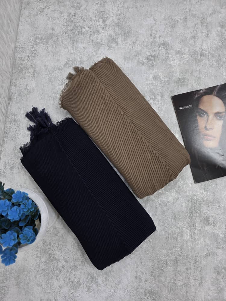 شال پلیسه تیغ ماهی (31135)