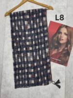 شال پلیسه نخی پاییزه (31150) - Image 8