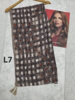 شال پلیسه نخی پاییزه (31150) - Image 7