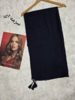 شال پفکی نخی منگوله دار(31153) - Image 6