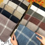 شال پلیسه نخی پاییزه(31154)