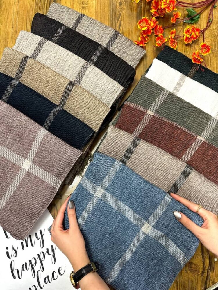 شال پلیسه نخی پاییزه(31154)