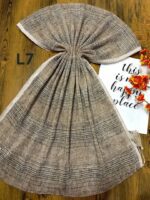 شال پلیسه نخی منگوله دار(31155) - Image 11