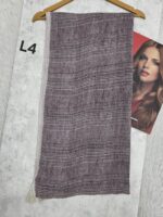 شال پلیسه نخی منگوله دار(31155) - Image 5