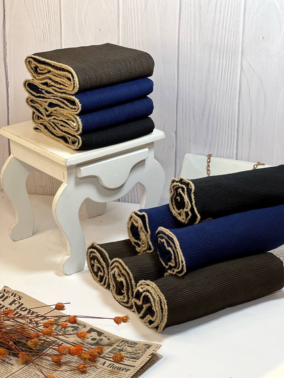 IMG-20251118-WA0007 شال پلیسه دورخز برشکاه(31148) - Image 1