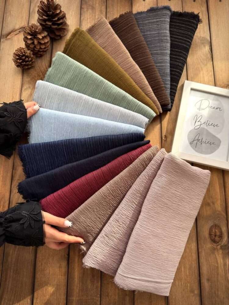 شال پلیسه دور ریش (31165)