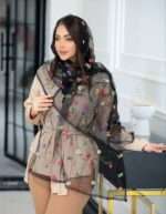 شال بابونه توری دورگان(31166) - Image 7